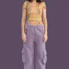 Pants | Sweaters & Sweats | Collina Strada MAUVE CARGO SWEATPANT