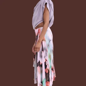 Sweaters & Sweats | Tops | Collina Strada MAUVE EVA DRAPED TEE