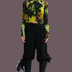 Tops | Collina Strada MELTING BLOOM GATHERED DELILAH TOP