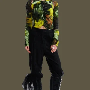 Tops | Collina Strada MELTING BLOOM GATHERED DELILAH TOP