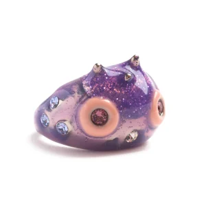 Rings | Collina Strada METALLIC LILAC RHINO BABY RING