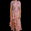 Tops | Collina Strada MOLTEN FLOWERS ARC S/S TOP