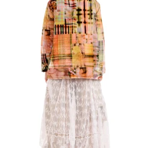 Outerwear | Collina Strada MULTI PLAID STABLE JACKET