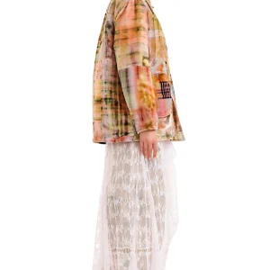 Outerwear | Collina Strada MULTI PLAID STABLE JACKET