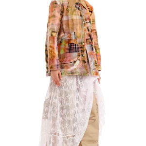 Outerwear | Collina Strada MULTI PLAID STABLE JACKET