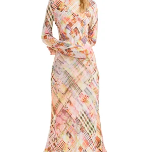 Tops | Dresses | Collina Strada MULTI PLAID YURI DRESS