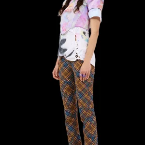 Pants | Collina Strada MUSTARD PLAID RAWR PANT