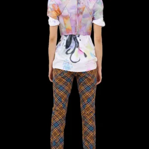Pants | Collina Strada MUSTARD PLAID RAWR PANT