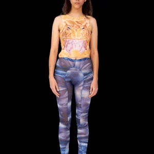Pants | Collina Strada NAVY DOLPHIN PURR LEGGING