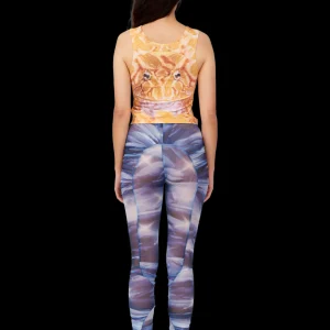 Pants | Collina Strada NAVY DOLPHIN PURR LEGGING