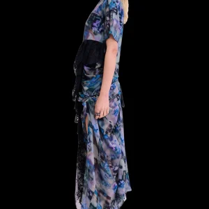 Dresses | Collina Strada NAVY GARDEN BLUR FANNY RITUAL DRESS
