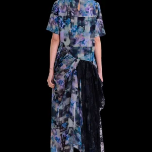 Dresses | Collina Strada NAVY GARDEN BLUR FANNY RITUAL DRESS