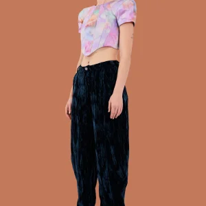 Pants | Collina Strada NAVY VELVET GRR PANT