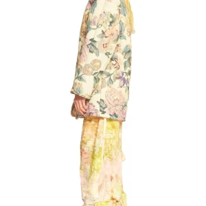 Outerwear | Collina Strada OLIVE GARDEN FOXGLOVE COAT