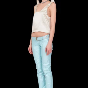 Tops | Collina Strada PEARL SATIN HOWL TANK