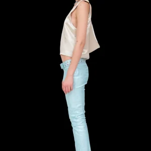 Tops | Collina Strada PEARL SATIN HOWL TANK