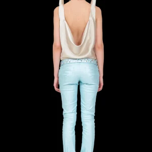 Tops | Collina Strada PEARL SATIN HOWL TANK
