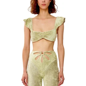 Tops | Collina Strada PEONY TOP LICHEN