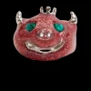 Rings | Collina Strada PINK GLITTER MUNSTER RING