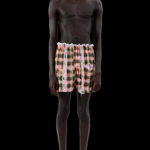 Pants | Collina Strada REGENERATIVE PLAID ODEON BOXER
