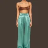 Pants | Collina Strada SAGE GREEN RIBBIT PANT