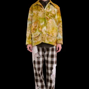 Outerwear | Collina Strada SAGE MOLTEN FLORAL STABLE JACKET