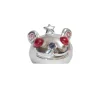 Rings | Collina Strada SILVER PINK PRINCESS BEAR RING