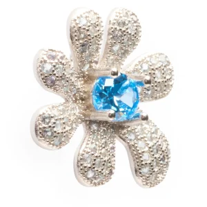 Earrings | Collina Strada SKY MIX SQUASHED BLOSSOM EARRING