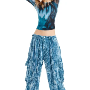 Pants | Collina Strada SKY PLEATED CARGO PANT
