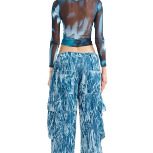 Pants | Collina Strada SKY PLEATED CARGO PANT