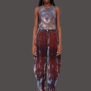 Pants | Collina Strada SMOKEY VELVET GRR PANT