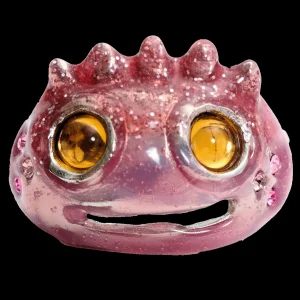 Rings | Collina Strada SOFT PINK LIBERTY FROG