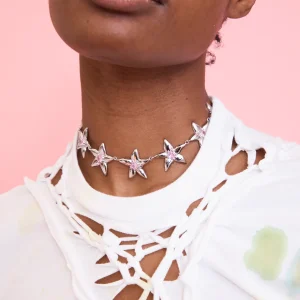 Necklaces | Collina Strada SOFT PINK SUPER STARLINK NECKLACE