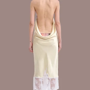Dresses | Collina Strada SOFT YELLOW COURT SLIP DRESS