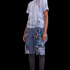 Tops | Collina Strada STORM BLUE FLOWER STRIPE TOSH TEE