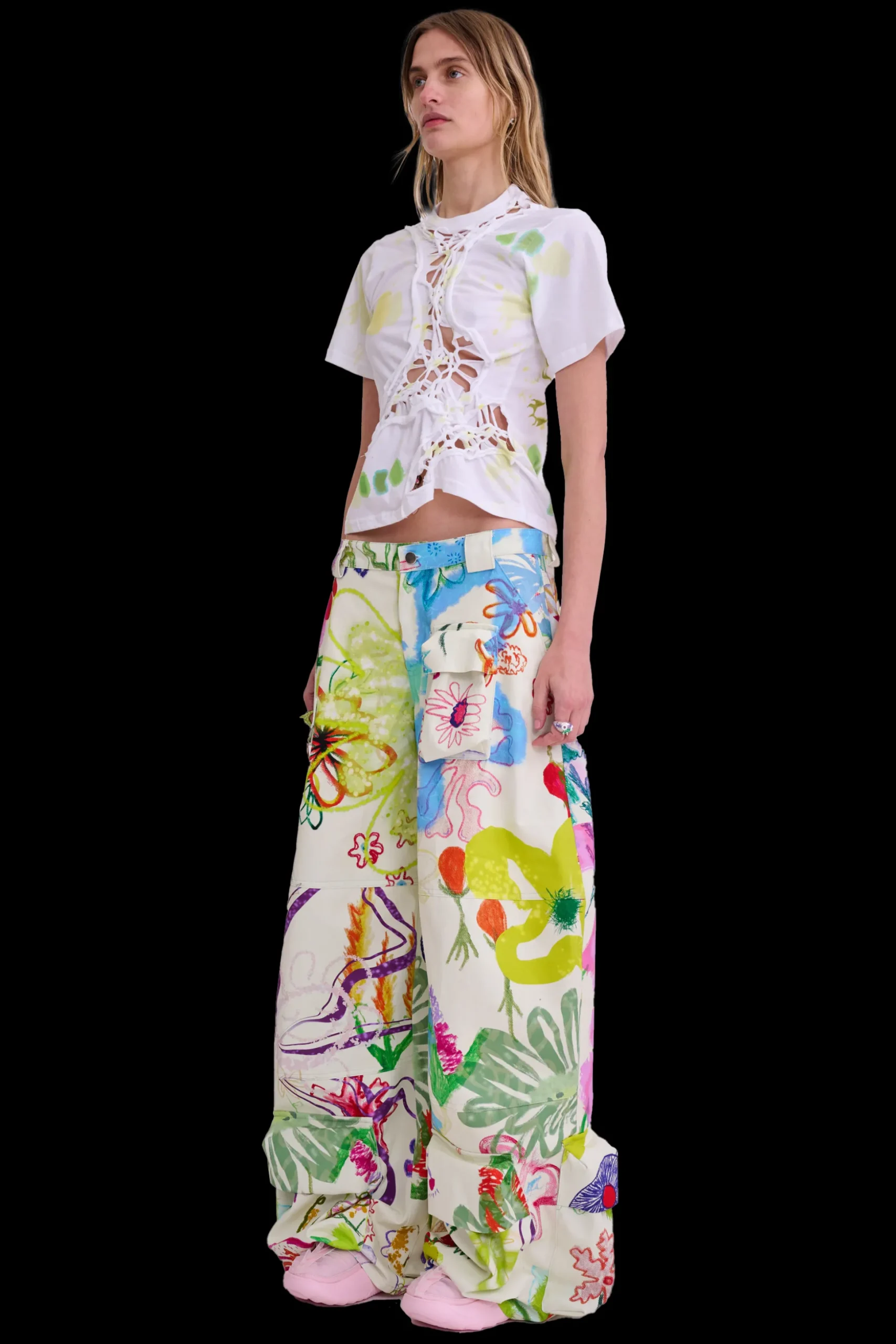 super_bloom_garden_cargo_pant_2.webp Pants | Collina Strada SUPER BLOOM GARDEN CARGO PANT