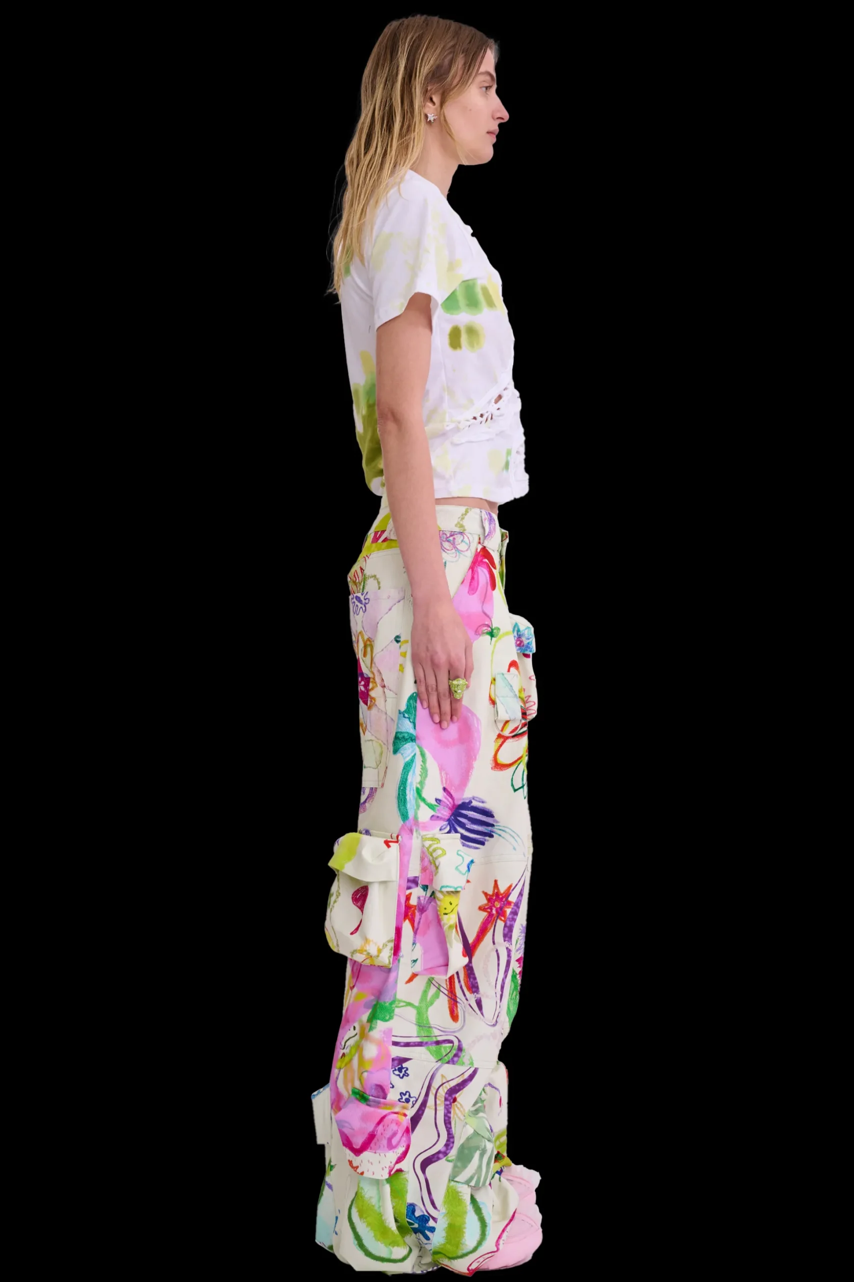 super_bloom_garden_cargo_pant_4.webp Pants | Collina Strada SUPER BLOOM GARDEN CARGO PANT