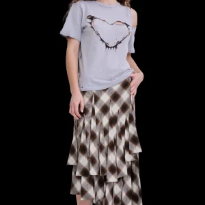 Tops | Collina Strada THUNDER BLUE REMNANT HEART TEE