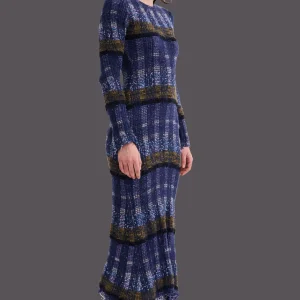 Dresses | Collina Strada VITELLI PURPLE PLAID YURI DRESS