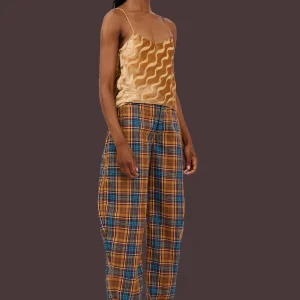 Tops | Collina Strada WAVY GOLD MEOW TOP
