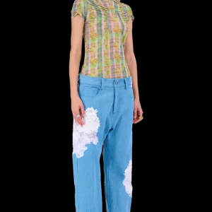 Pants | Collina Strada WHITE LACE MIKAELA JEAN