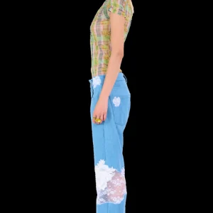 Pants | Collina Strada WHITE LACE MIKAELA JEAN