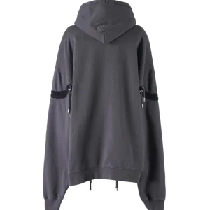 Sweaters & Sweats | Collina Strada WORN BLACK STAR HOODIE