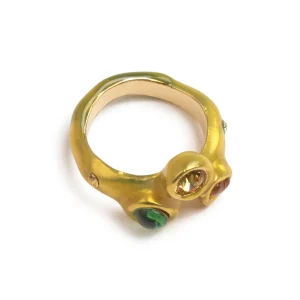 Rings | Collina Strada YELLOW FLORENCE RING